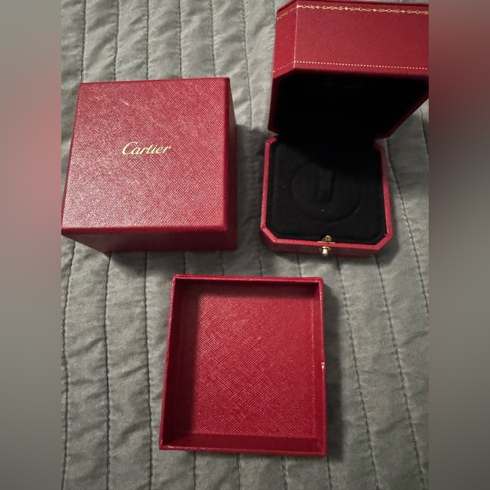 Cartier ring box